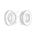 Disc frana JURID 569267J