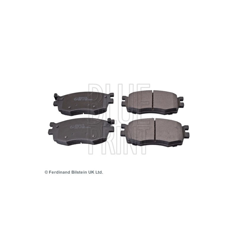 Set placute frana BLUE PRINT ADG04279