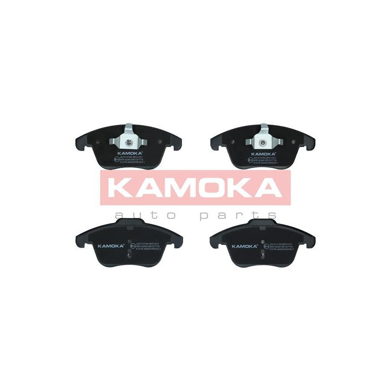 Set placute frana KAMOKA JQ1013794
