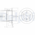 Disc frana DELPHI BG3235