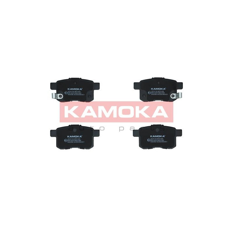 Set placute frana KAMOKA JQ101122