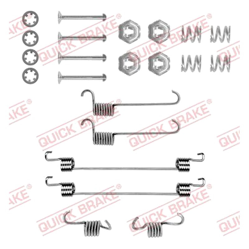 Kit accesorii saboti frana QUICK BRAKE 105-0650