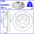 Disc frana DELPHI BG5006C