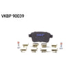 Set placute frana SKF VKBP 90039