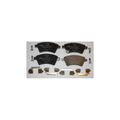 Set placute frana MOTAQUIP LVXL1304