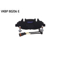 Set placute frana SKF VKBP 80206 E