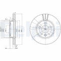 Disc frana DELPHI BG3025