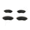 Set placute frana Ashika 50-01-1004