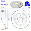Disc frana DELPHI BG5081C