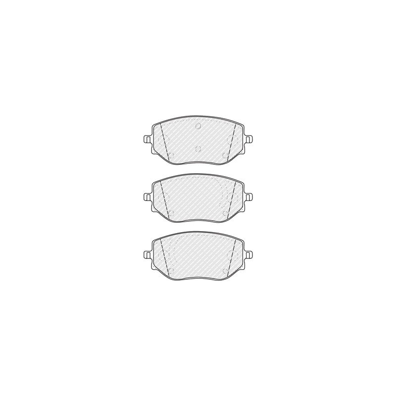 Set placute frana FERODO FDB5192