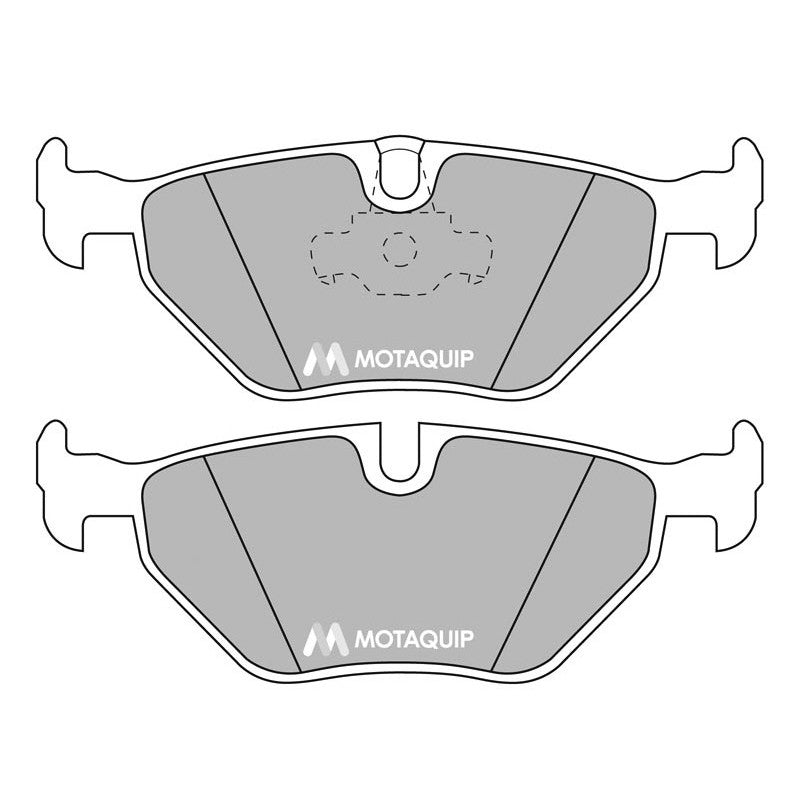 Set placute frana MOTAQUIP LVXL492