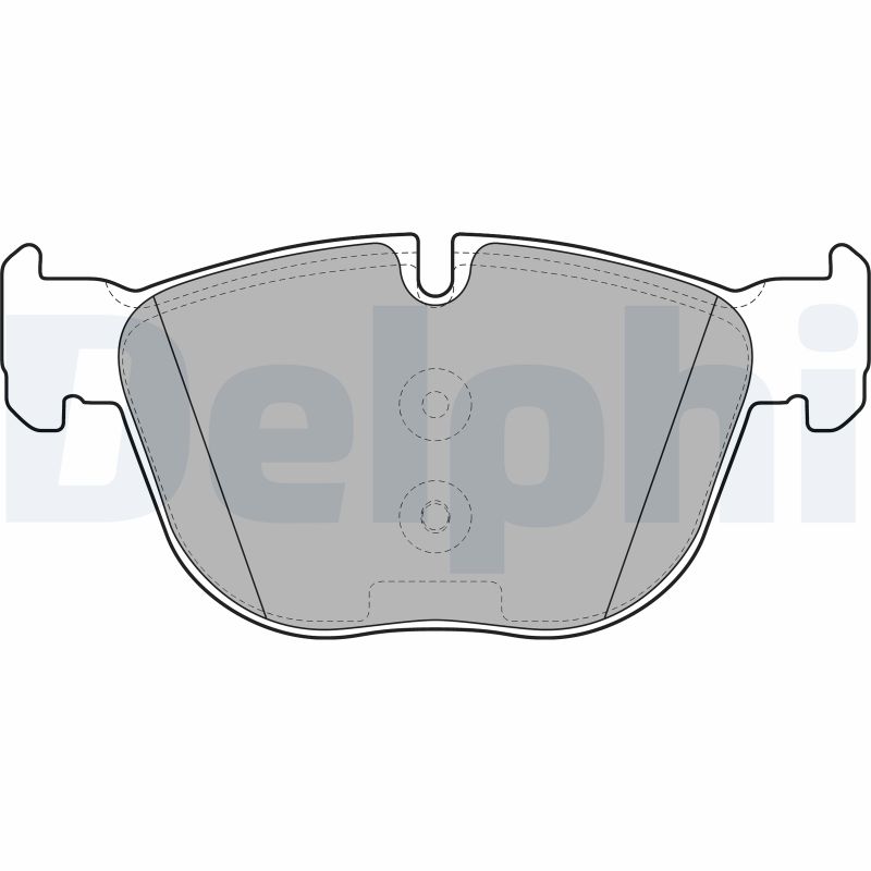 Set placute frana DELPHI LP2090