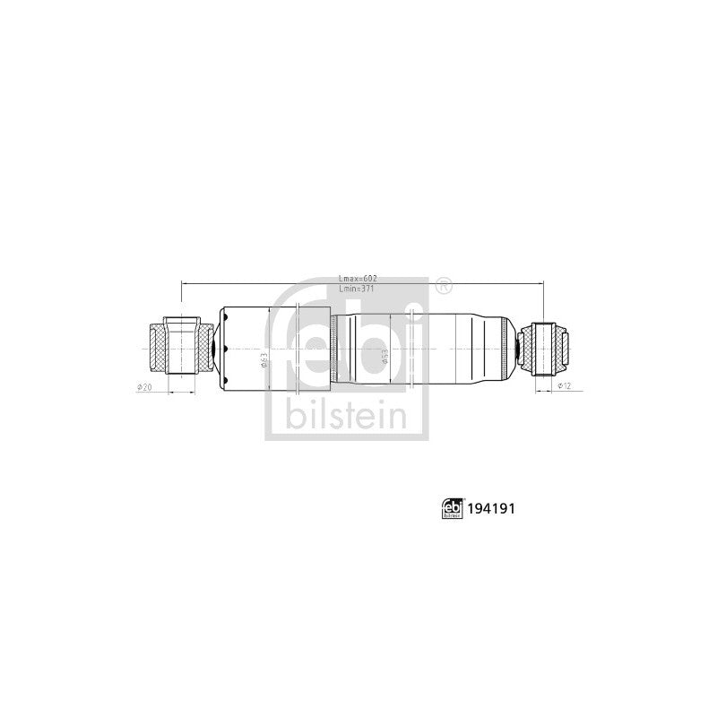 Amortizor FEBI BILSTEIN 194191