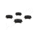 Set placute frana Ashika 51-00-00007