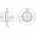 Disc frana DELPHI BG2443