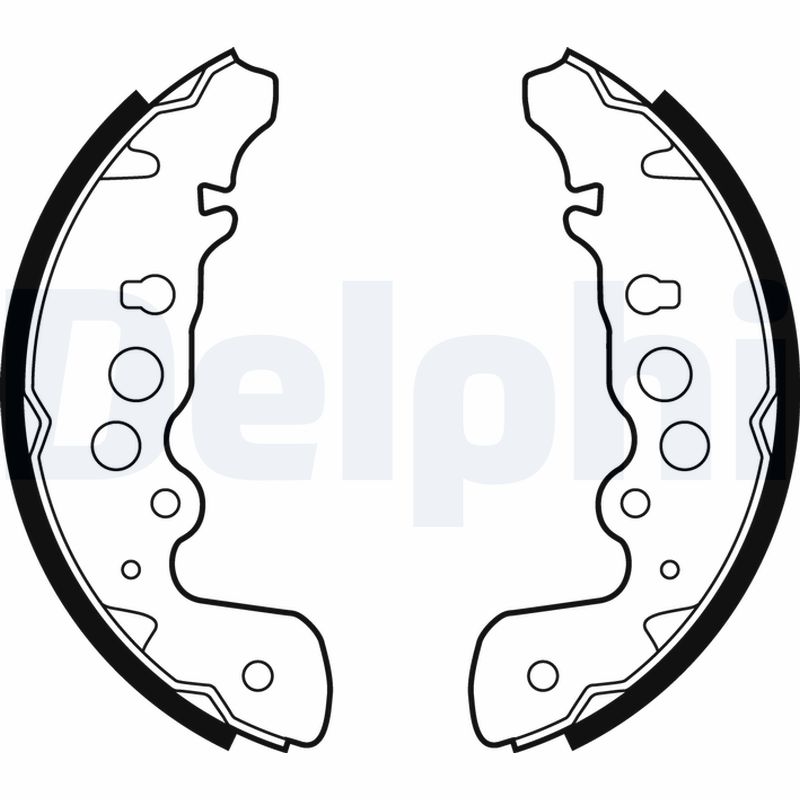 Set saboti frana DELPHI LS1882