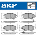 Set placute frana SKF VKBP 80489 A