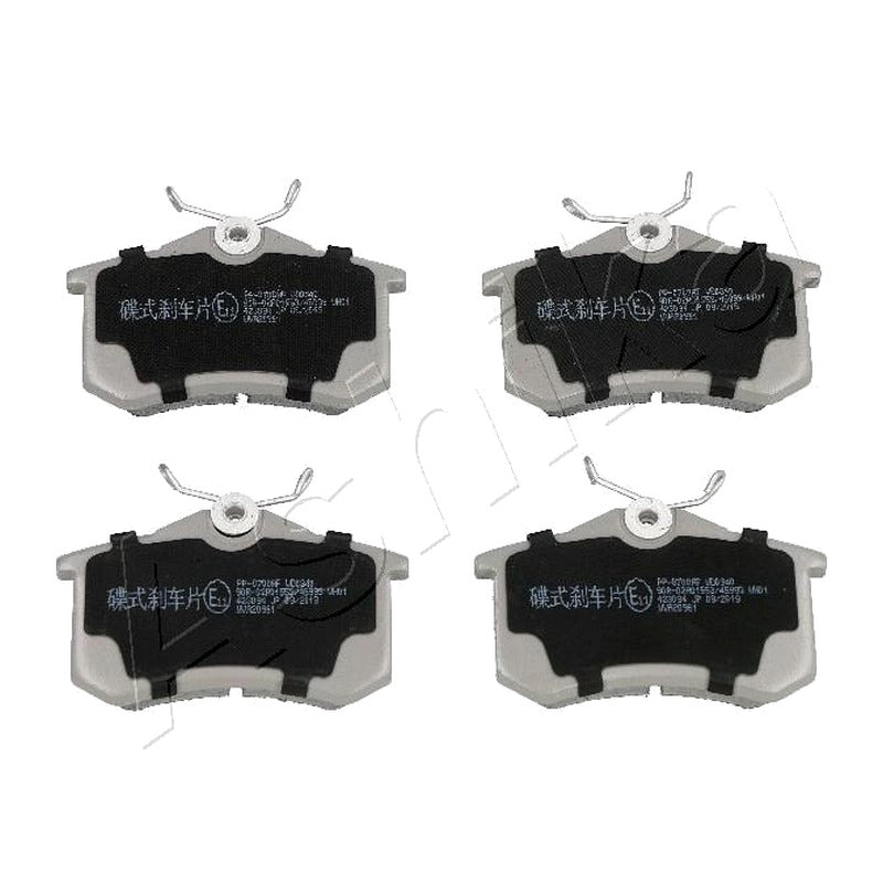 Set placute frana Ashika 51-00-0700