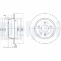 Disc frana DELPHI BG3241