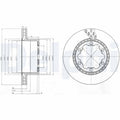 Disc frana DELPHI BG9015