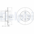 Disc frana DELPHI BG3505