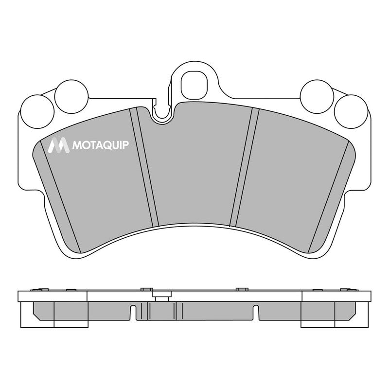 Set placute frana MOTAQUIP LVXL1429