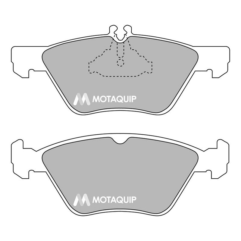 Set placute frana MOTAQUIP LVXL179