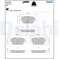 Set placute frana DELPHI LP3736