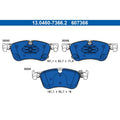 Set placute frana ATE 13.0460-7366.2