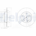 Disc frana DELPHI BG3840