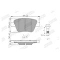 Set placute frana JURID 573312J
