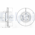 Disc frana DELPHI BG3913