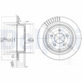 Disc frana DELPHI BG4041
