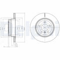 Disc frana DELPHI BG4168