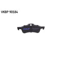 Set placute frana SKF VKBP 90184