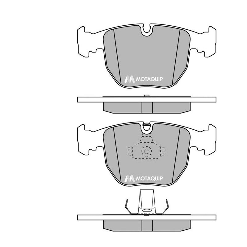 Set placute frana MOTAQUIP LVXL199