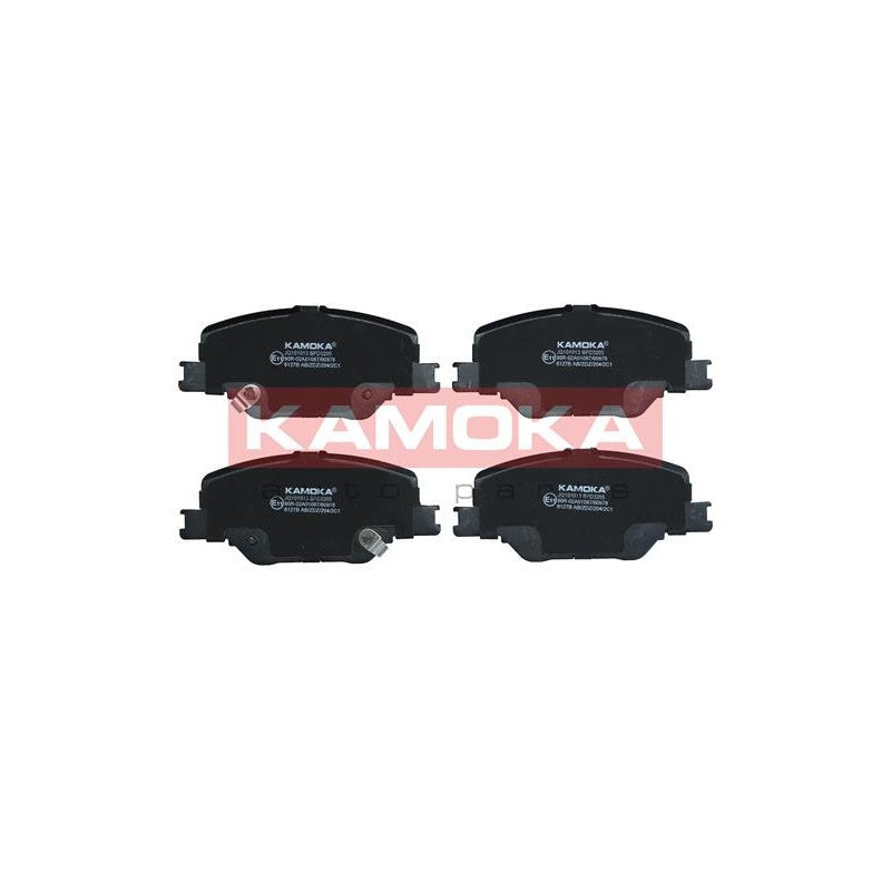 Set placute frana KAMOKA JQ101013