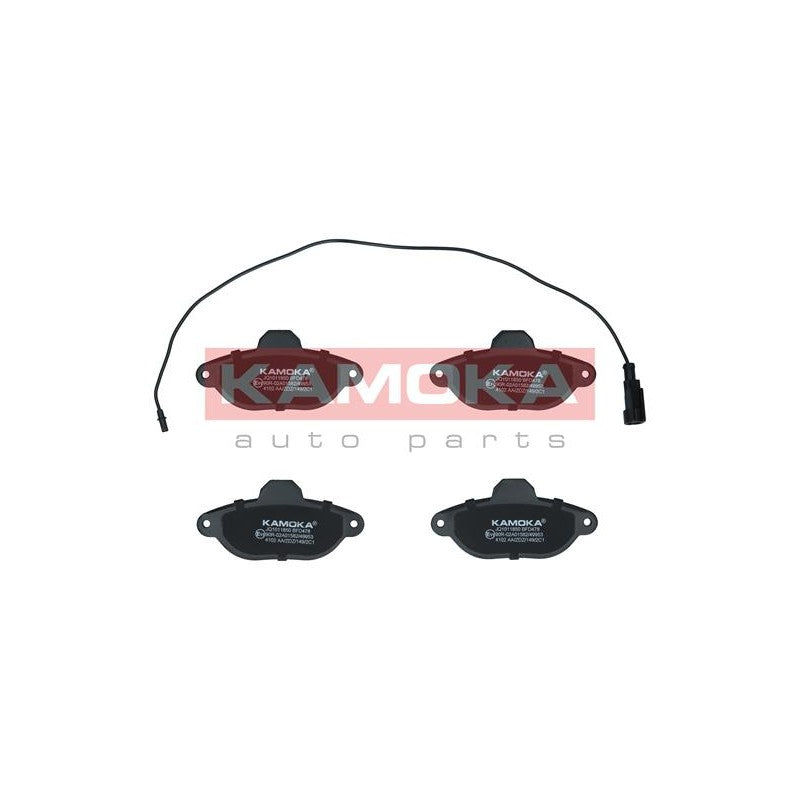 Set placute frana KAMOKA JQ1011850