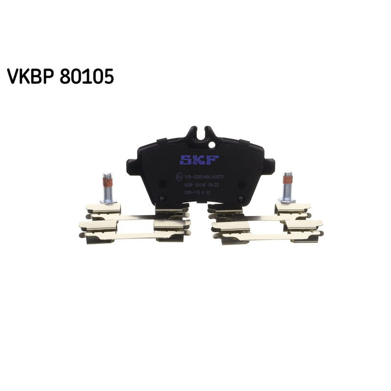 Set placute frana SKF VKBP 80105