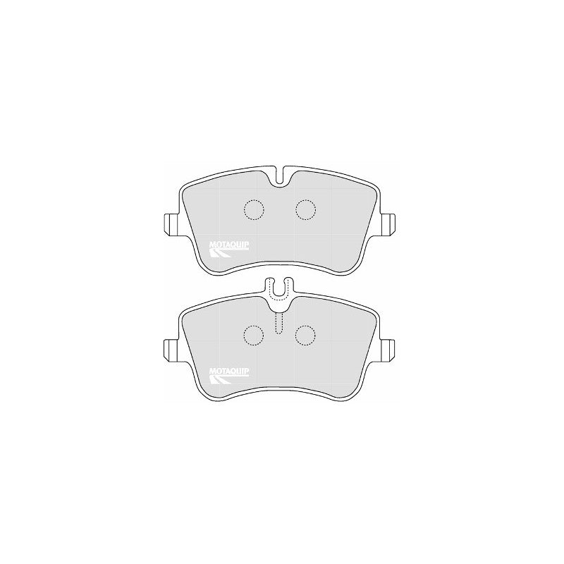 Set placute frana MOTAQUIP LVXL1076