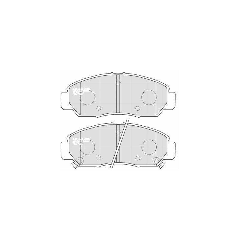 Set placute frana MOTAQUIP LVXL1149