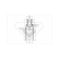 Kit protectie amortizor HUTCHINSON KP053