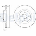 Disc frana DELPHI BG4762C