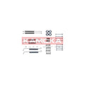 Kit accesorii saboti frana KAMOKA 1070010