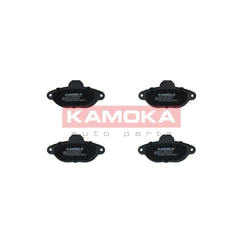 Set placute frana KAMOKA JQ1011498