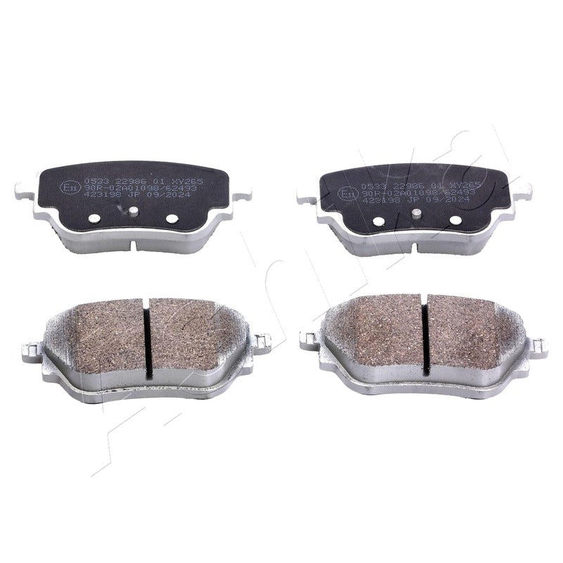 Set placute frana Ashika 51-00-0533