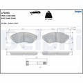 Set placute frana DELPHI LP1992
