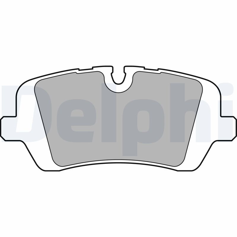 Set placute frana DELPHI LP2508