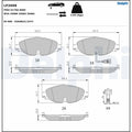 Set placute frana DELPHI LP2698