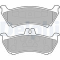 Set placute frana DELPHI LP1692